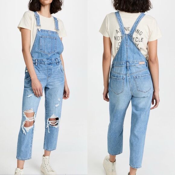 BLANK NYC Loosen Up Overalls Size 27 New with‎ Tags - Picture 1 of 7